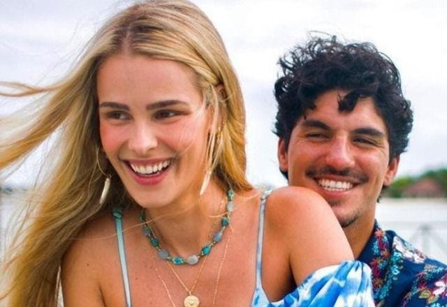 Yasmin Brunet  e Gabriel Medina