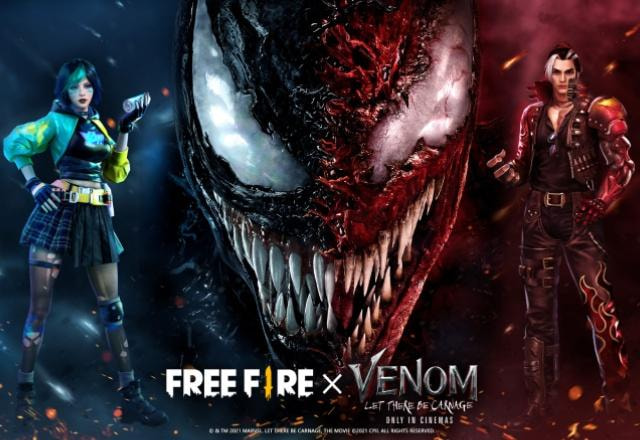 Free Fire e Venom