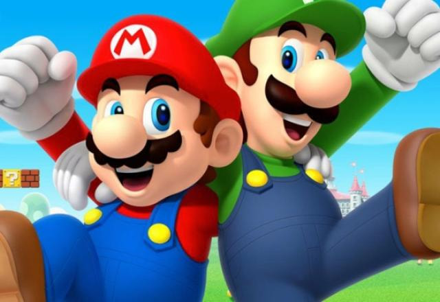 Imagem promocional de Mario e Luigi