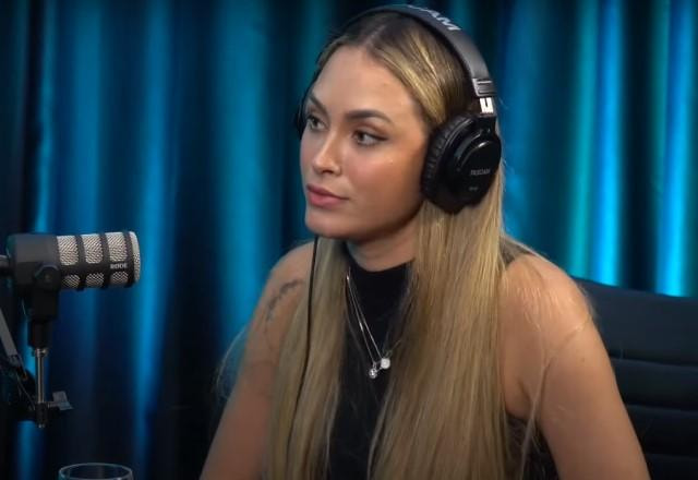 Sarah Andrade em entrevista ao podcast Irmãos Dias