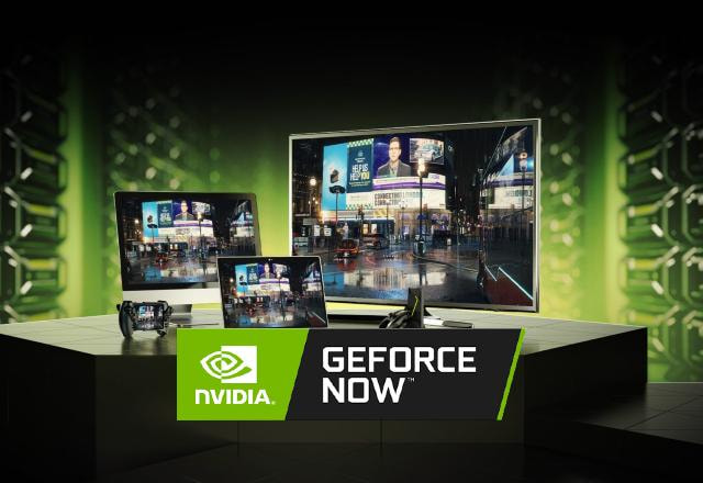 Imagem promocional do GeForce Now