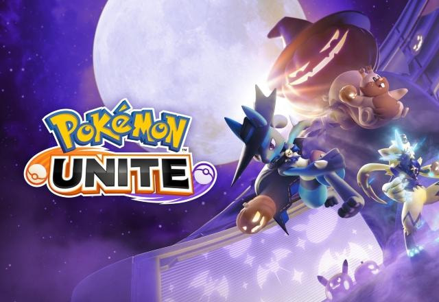 Imagem promocional do Halloween Festival de Pokémon UNITE