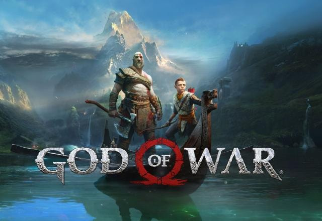 Imagem promocional de God of War (2018)