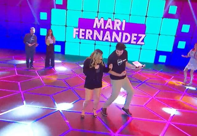 Mari Fernandes e Danilo Gentili