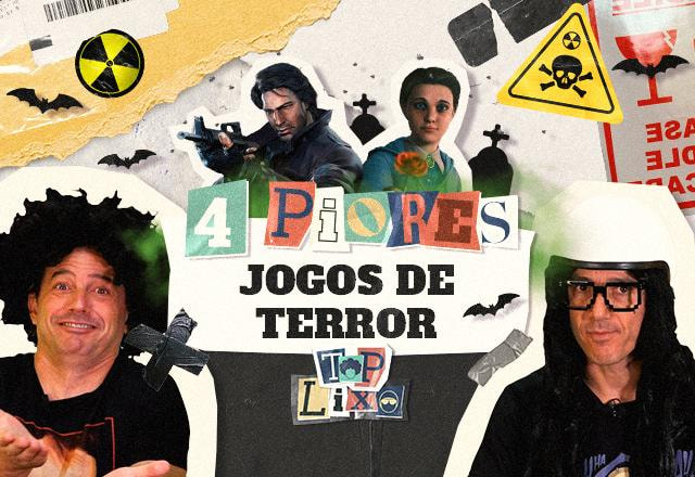 top lixo jogos de terror