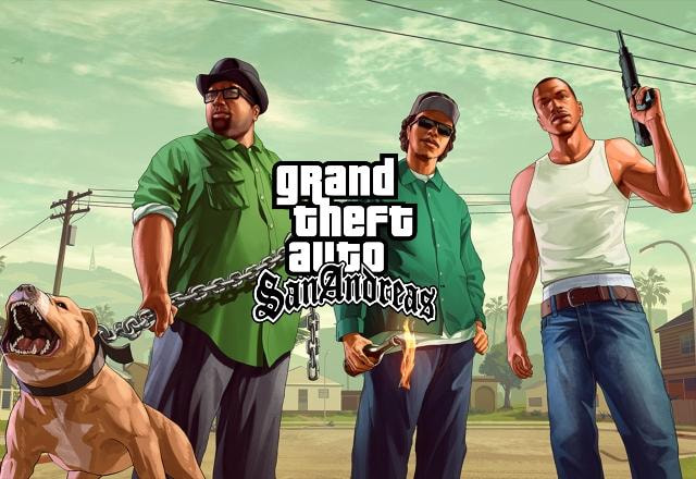 Imagem promocional de GTA: San Andreas