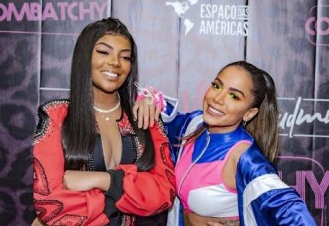 As cantoras Ludmilla e Anitta