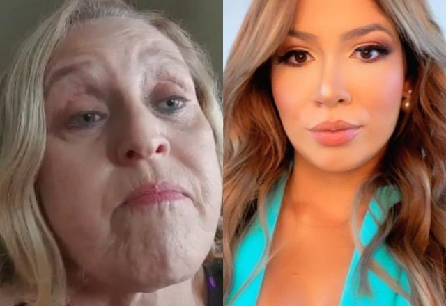 Rossana Bortot, testemunha de acidente, à esquerda; Marília Mendonça à direita