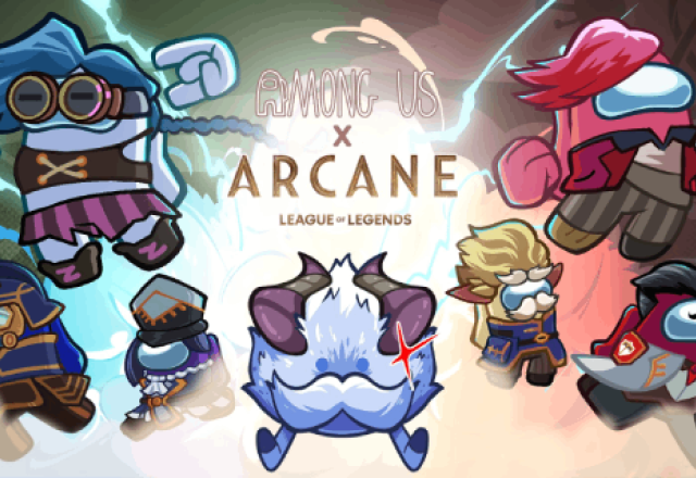 Among Us anuncia skins de Arcane em evento comemorativo