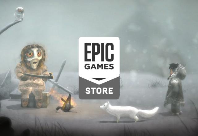 Imagem promocional de Never Alone, um dos jogos gratuitos da Epic Store desta semana