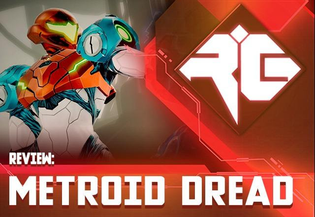 Capa do review de Metroid Dread com imagem do jogo