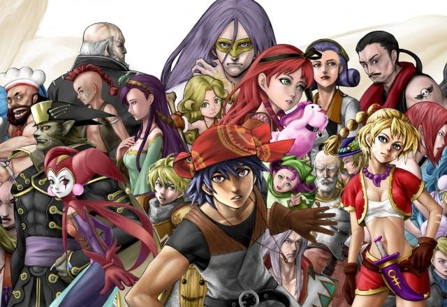 Imagem promocional de Chrono Cross