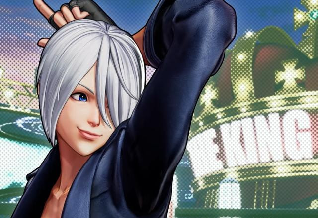 Imagem promocional de Ángel em The King of Fighters XV
