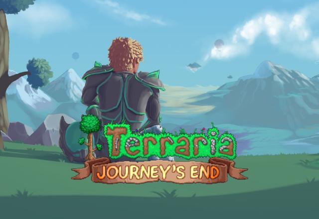 Imagem promocional de Terraria: Journey's End