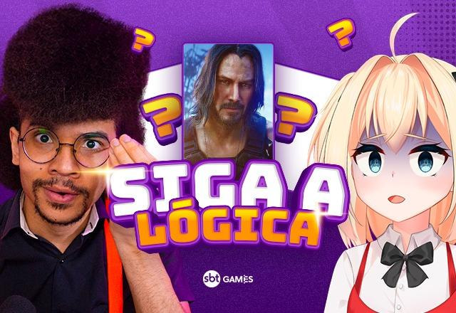 Capa do vídeo siga a lógica com Rik Editor e Pepino com Batata