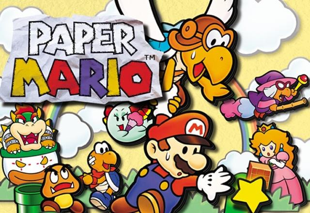 Imagem promocional de Paper Mario