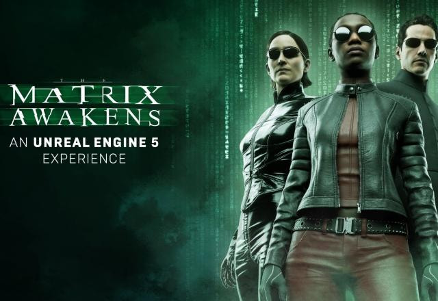 Imagem promocional de The Matrix Awakens