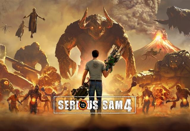 Imagem promocional de Serious Sam 4