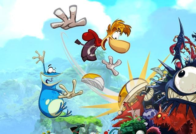 Imagem promocional de Rayman Origins