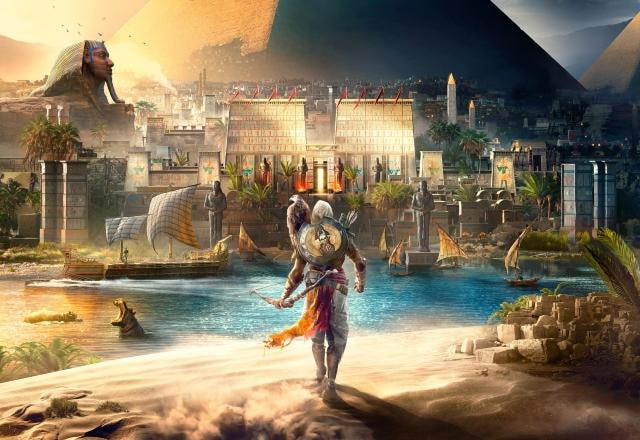 Imagem promocional de Assassin's Creed Origins