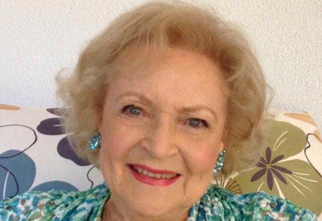 A atriz Betty White