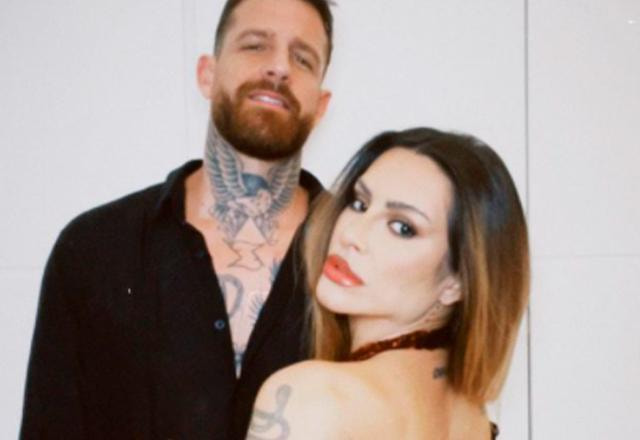 cleo e leandro abraçados