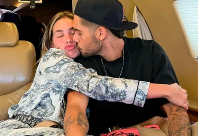 virginia e ze felipe abraçados
