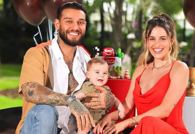 Lucas Lucco e Lorena Carvalho