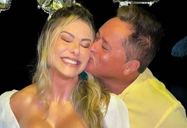 Poliana Rocha e Leonardo