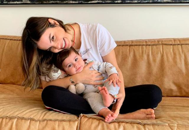 sthefany brito e o filho enrico