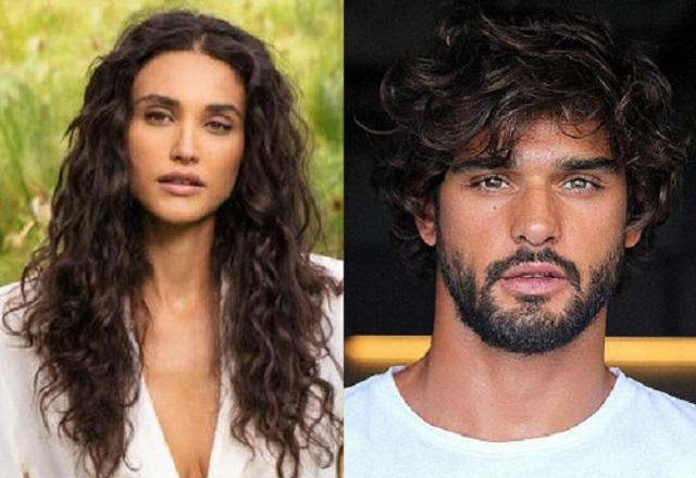 Débora Nascimento e Marlon Teixeira