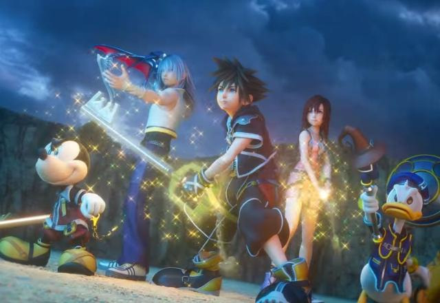 Imagem promocional de Kingdom Hearts