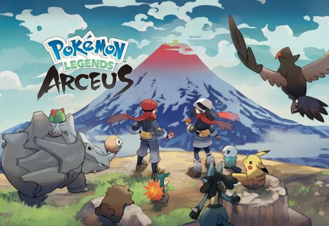 Imagem promocional de Pokémon Legends: Arceus