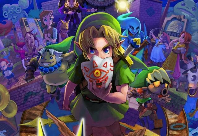 Imagem promocional de The Legend of Zelda: Majora's Mask