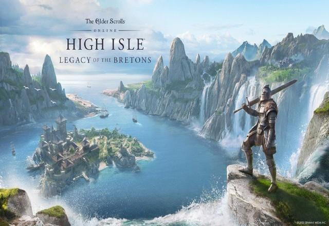 capa da expansão de high isle em elder scrolls online