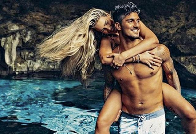 Yasmin Brunet e Gabriel Medina