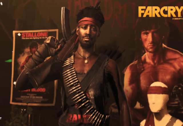 Ubisoft anuncia DLC gratuita de Rambo em Far Cry 6