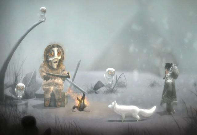 imagem de gameplay de never alone