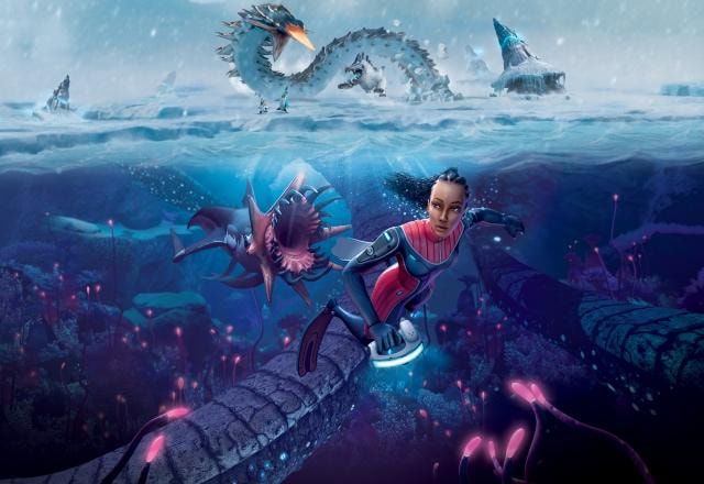 Imagem promocional de Subnautica: Below Zero