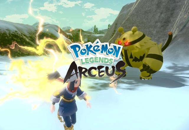 Imagem promocional de Pokémon Legends: Arceus