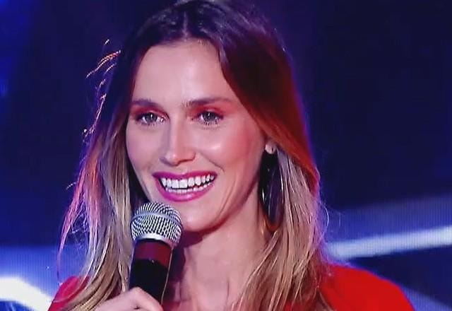 Renata Kuerten durante o Wall Duet Brasil.