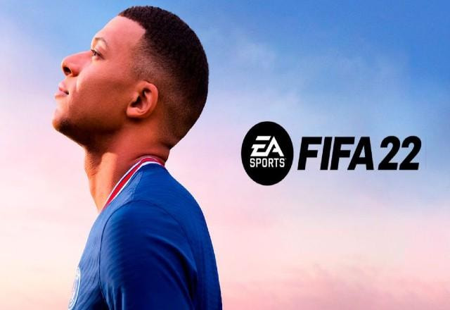 Mbappe, jogador capa do game FIFA 22