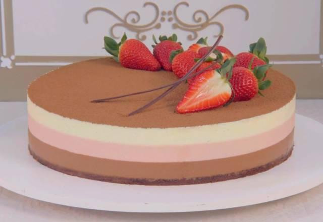 Torta Napolitana, segundo desafio do Bake Off - Celebridades