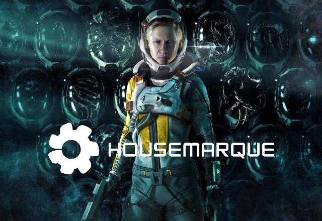 Imagem promocional de Returnal, jogo da Housemarque