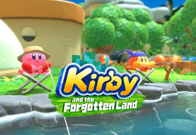 Imagem promocional de Kirby and the Forgotten Land