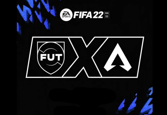 Imagem promocional do crossover entre FIFA 22 e Apex Legends