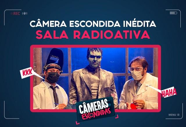 Câmera Escondida inédita Sala Radioativa com Frankenstein