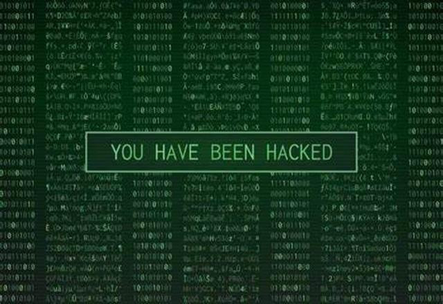 Imagem escrito você foi hackeado