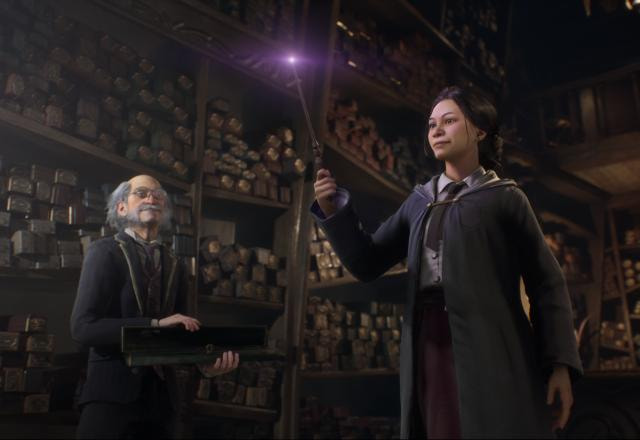 Imagem promocional de Hogwarts Legacy