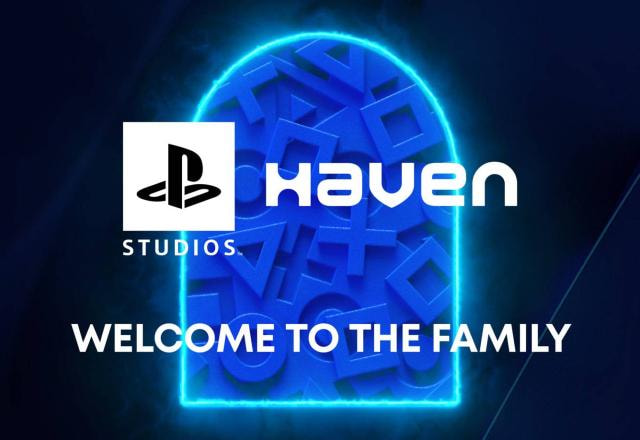 Imagem de divulgação da compra da Haven Studios pela PlayStation